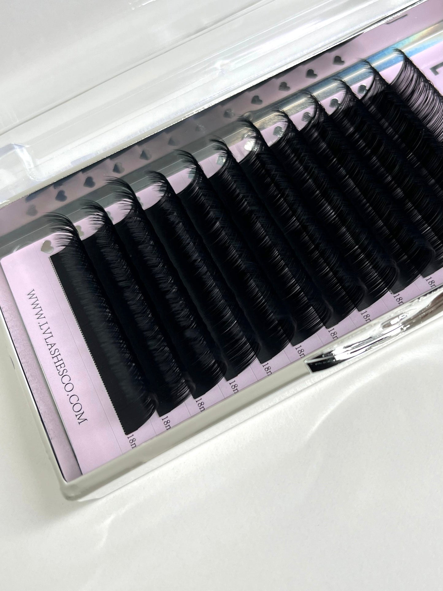 0.05 VELOUR CASHMERE lash trays 12 ROWS